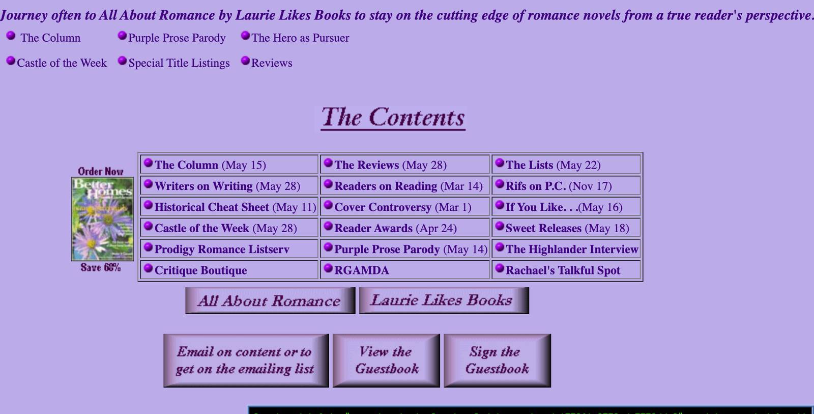 A blast from the past: AAR–then it was likesbooks.com–in May 1998