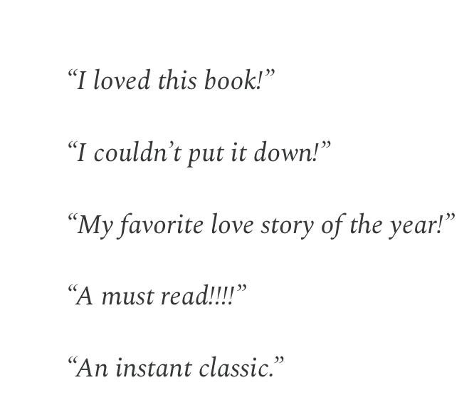 Author book blurbs are the worst